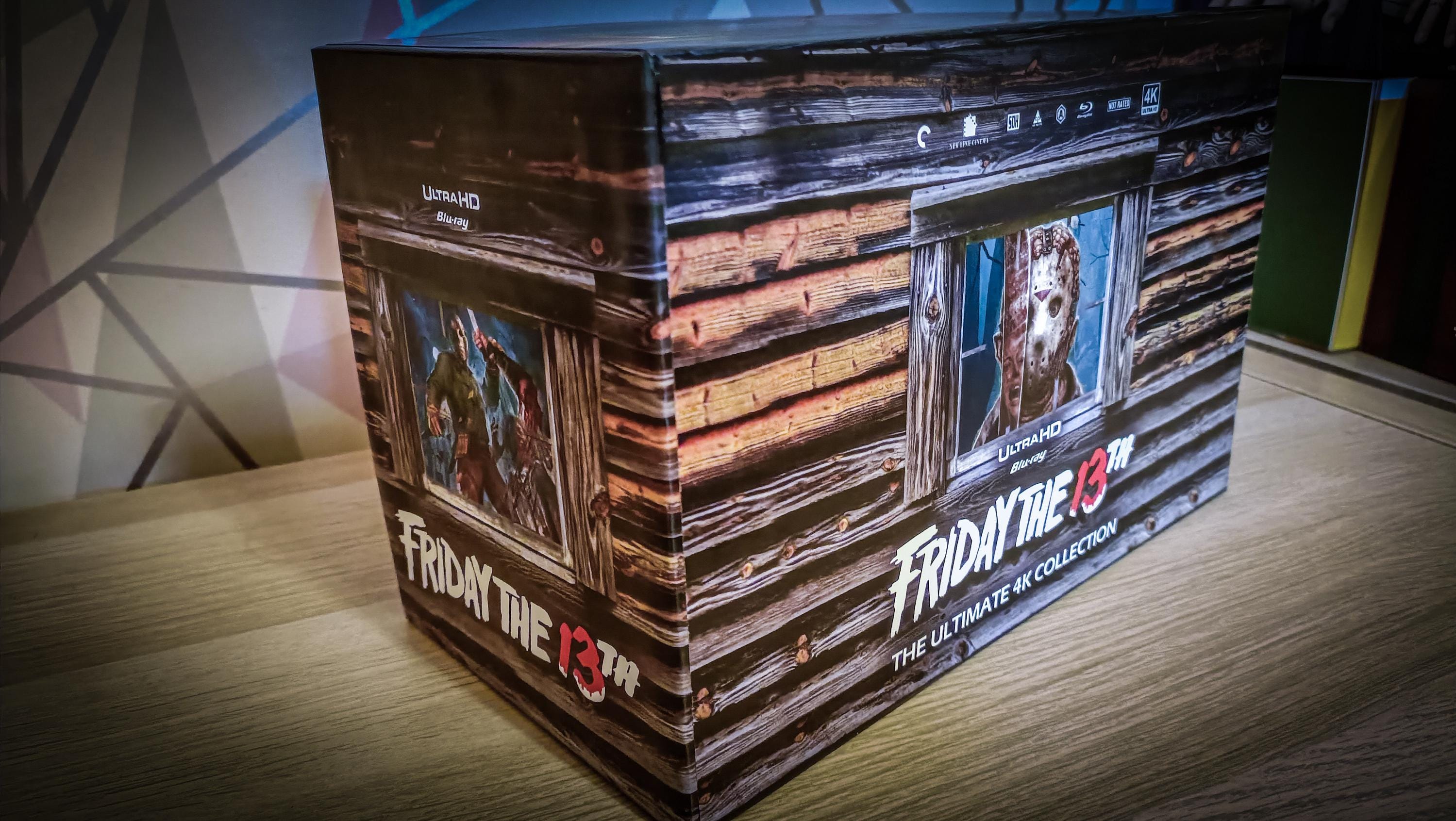 026. Custom FRIDAY THE 13th 4K Boxset (NO Films/discs/blu Ray/4k