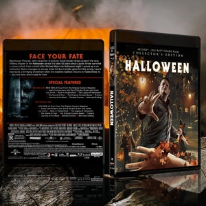 003. Custom Halloween 2018 4K Cover PRINTED (Scream Factory Variant)