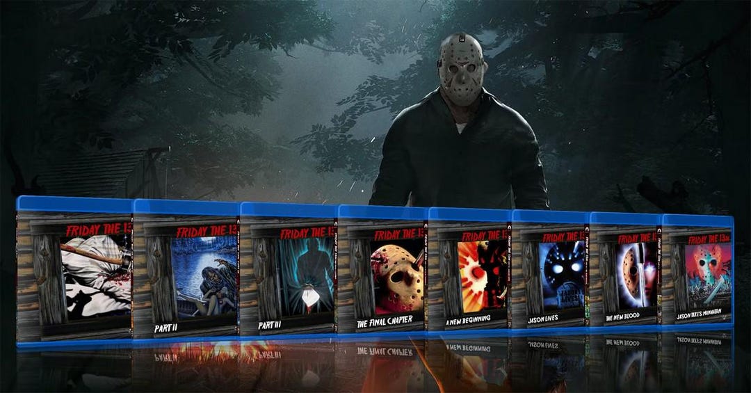 027. Custom FRIDAY THE 13TH Collection 4K Covers (NO Films/discs