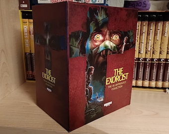 023. Custom EXORCIST Box Set & Covers (NO films/discs/blu ray/4k/dvd or plastic cases included)