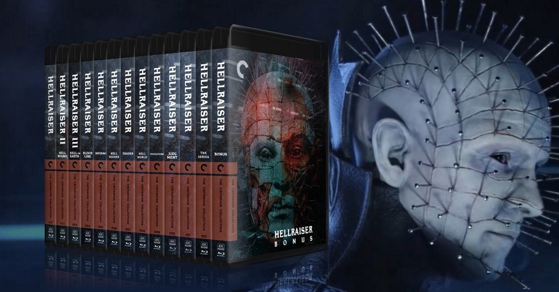 020. Custom HELLRAISER Collection 4K/BluRay Covers DOWNLOAD (NO films/discs/blu ray/4k/dvd or plastic cases included)