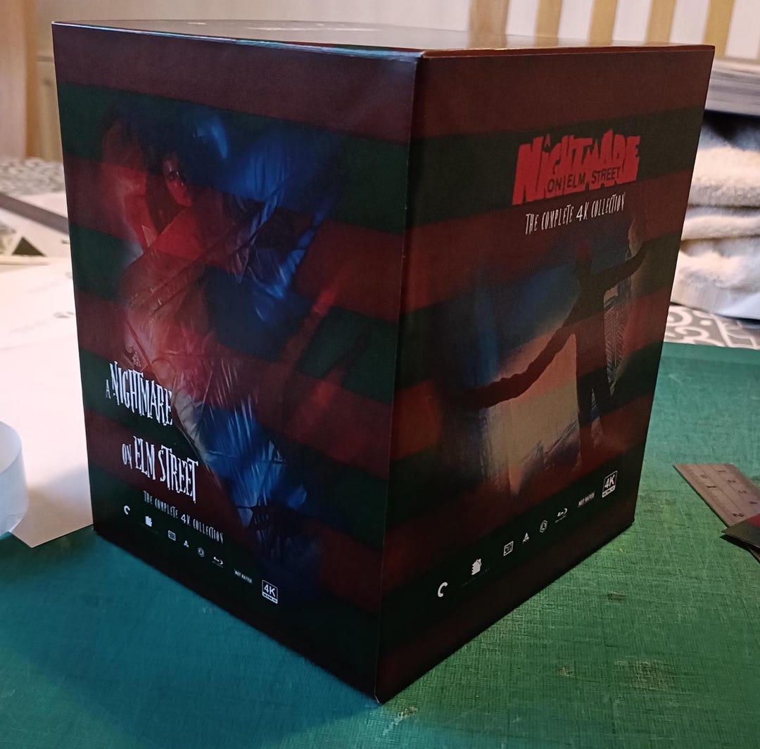 Custom Nightmare on Elm St Blu Ray/4k Boxset NO Films/discs/blu Ray/4k/dvd or Plastic Cases Included - Etsy Custom Nightmare on Elm St Blu Ray/4k Boxset NO Films/discs/blu Ray/4k/dvd or Plastic Cases Included - Etsy