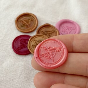 Wax Seal Sticker, Wedding Invitation, Pen and Paper, Seals for Invitation, Wax Seal Stamp, Self Adhesive, Stationery, Envelope Seal, Scroll
