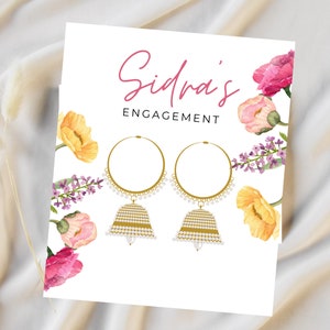 Dholki Jewellery Favour Printable