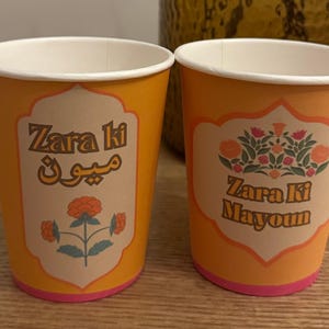 Tazze Dholki, Tazze Mayoun, Tazze Mehndi, Tazze per feste, Arredamento Mehndi, Arredamento Maya