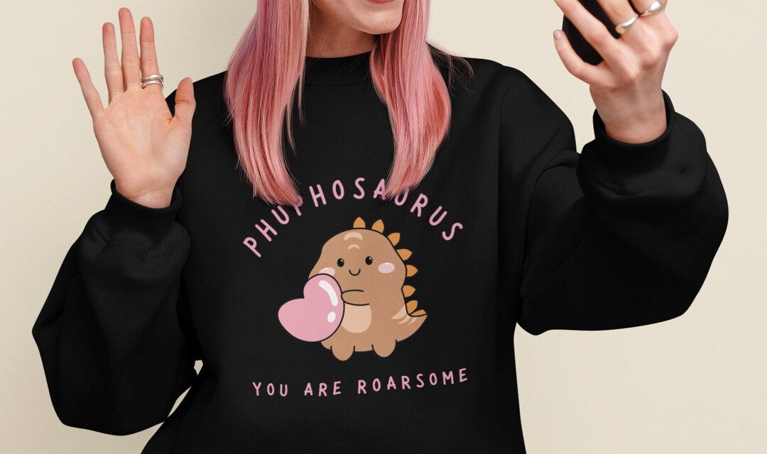 Phupho Jumper, Phupho Sweatshirt, Phupho Dinosaur Sweatshirt, Phupho T ...
