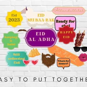 Eid Props Eid Games Eid Decor Eid Al Adha Decor Eid Mubarak Eid ...