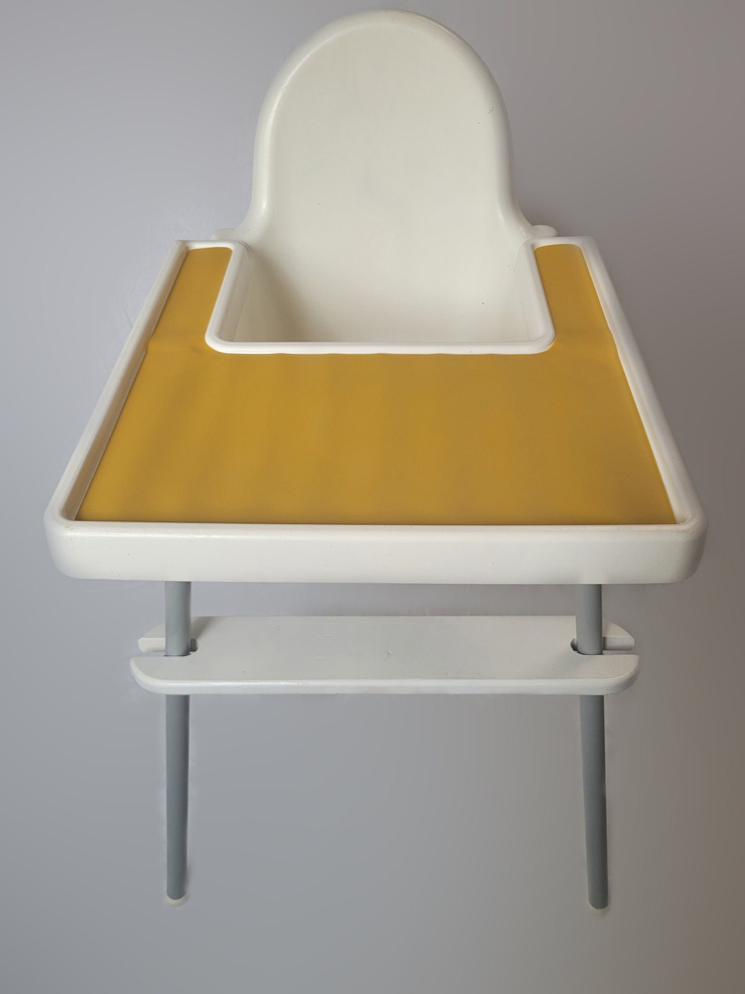IKEA Antilop Highchair Silicone Placemat in Mustard Etsy
