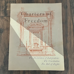 Vintage Charters of Freedom Book, 1952 National Archives Publication 53-14