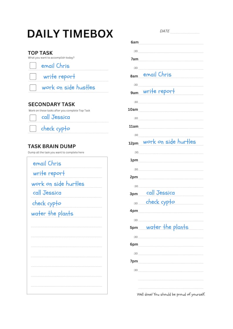 daily-timebox-planner-fillable-printable-pdf-time-block-etsy-uk