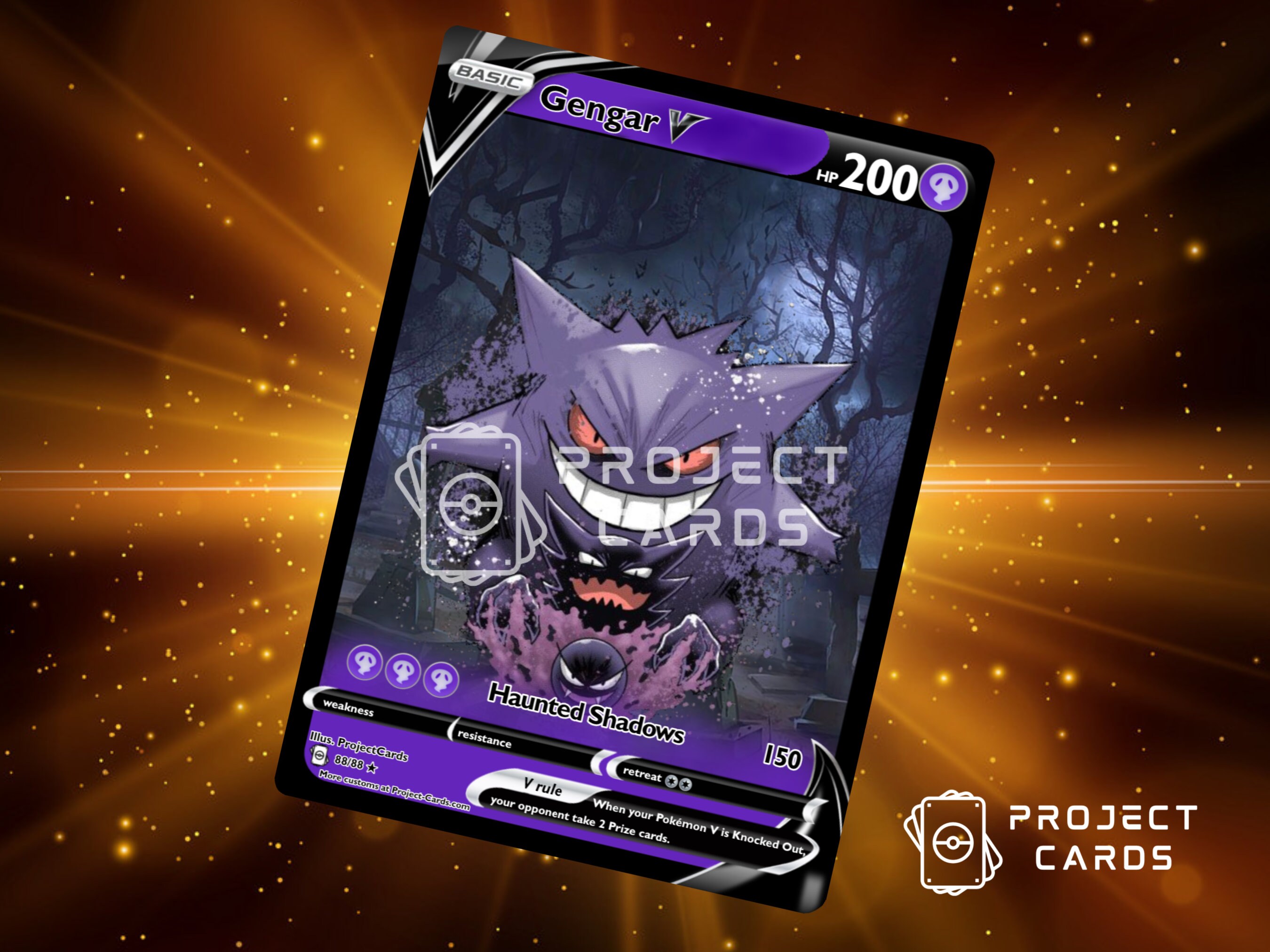 Gengar Card - Etsy Denmark