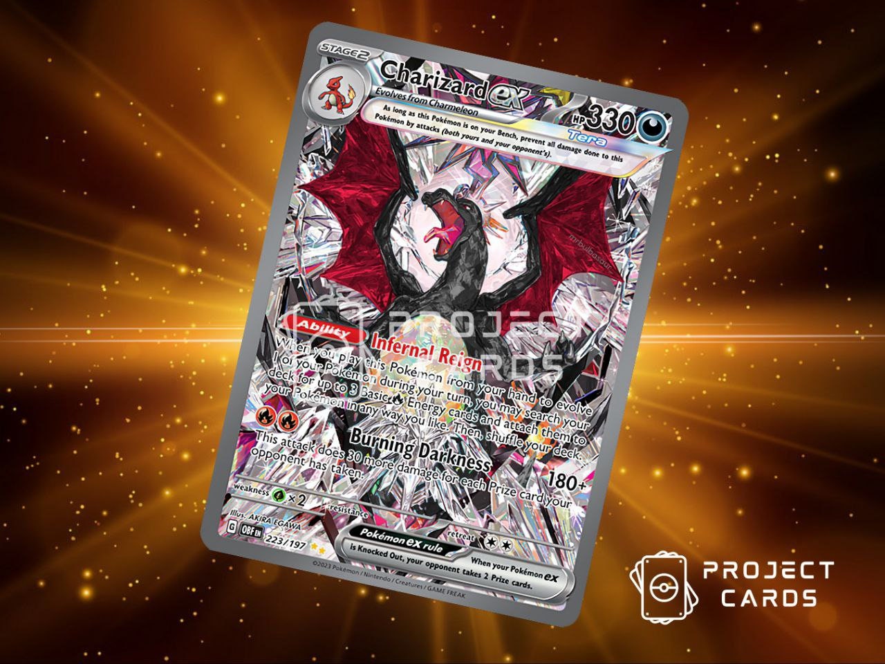 Charizard ex sv3 223  Pokemon TCG POK Cards