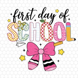 First Day of School Png, Teach Love Inspire, Back To School Png, Teacher Appreciation, In My Teacher Era, Teacher Life Png, Pencil Coquette