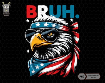 Bruh Eagle American Png、Mullet Eagle Png、Funny 4th Of July Png、Patriotic Eagle Png、Eagle Flag Png、American Flag、Independence Day Png