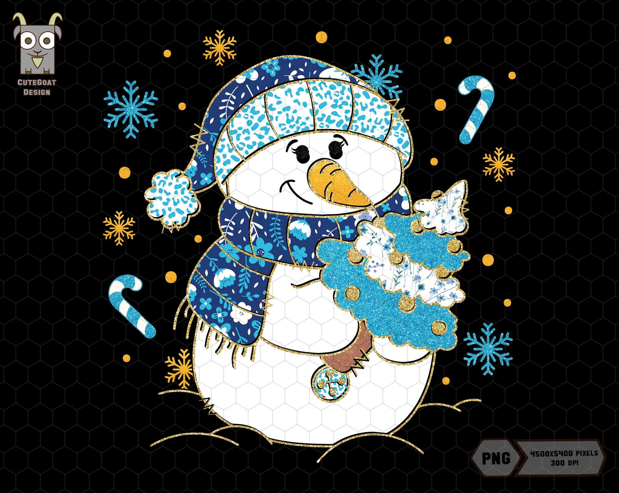 Cute Snowman Png, Cozy Season Png, Hello Winter Png, Winter Vibes Png ...