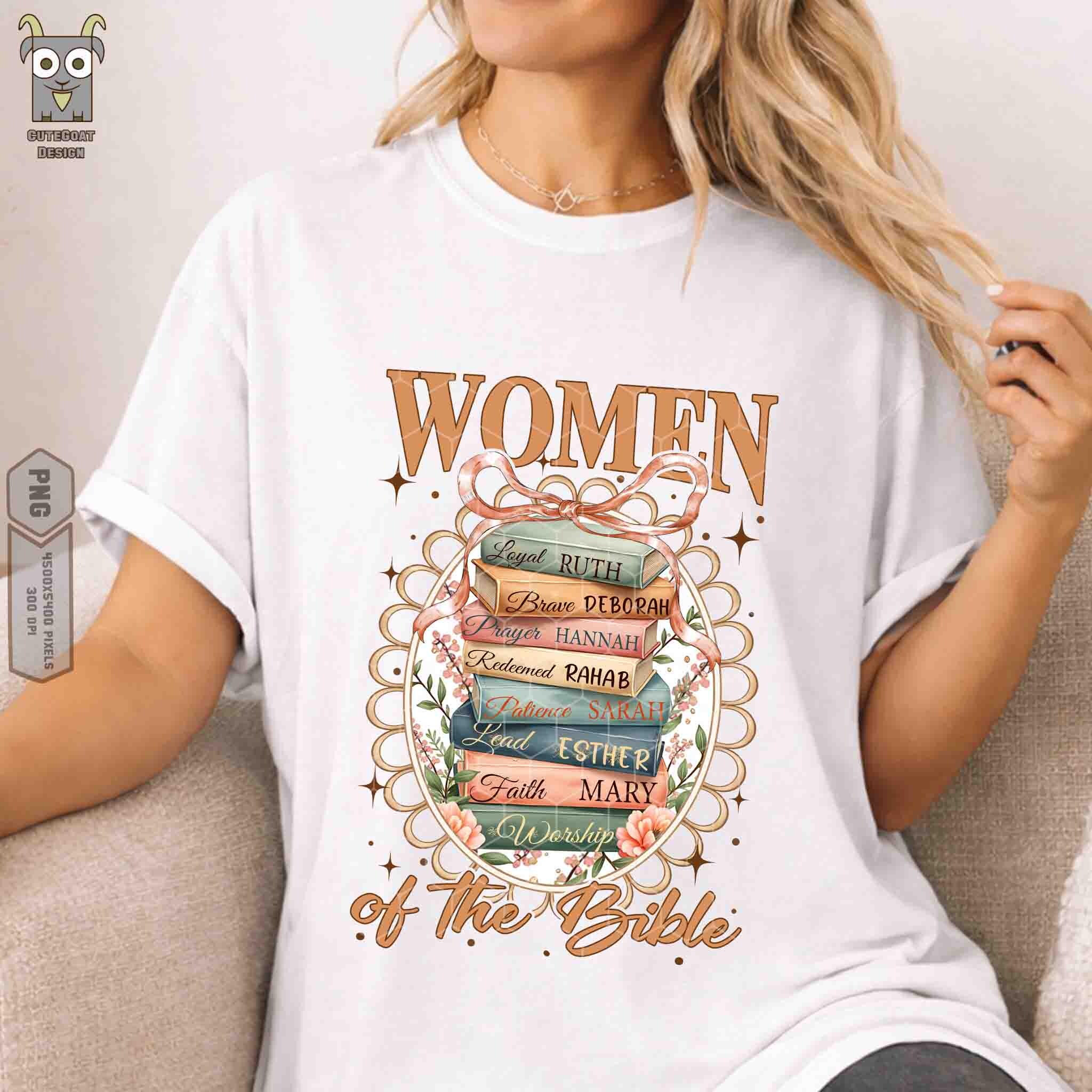 Women of the Bible Png, Bible Verse Png, Christian Grandma Core Png ...