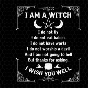 Soy una bruja svg, te bruja bien svg, diseño brujo svg, citas de Halloween de moda, vintage Halloween svg, bruja Halloween, archivo digital svg