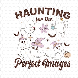 Ultrasound Tech Halloween Svg, Echo Tech Halloween Svg, Vascular Tech Halloween Svg, Sonographer Ghosts Svg, Haunting For The Perfect Images