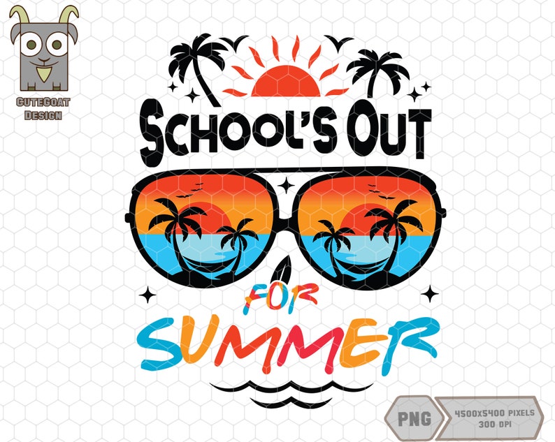 Schools Out for Summer Png Last Day of School Png Funny Etsy
