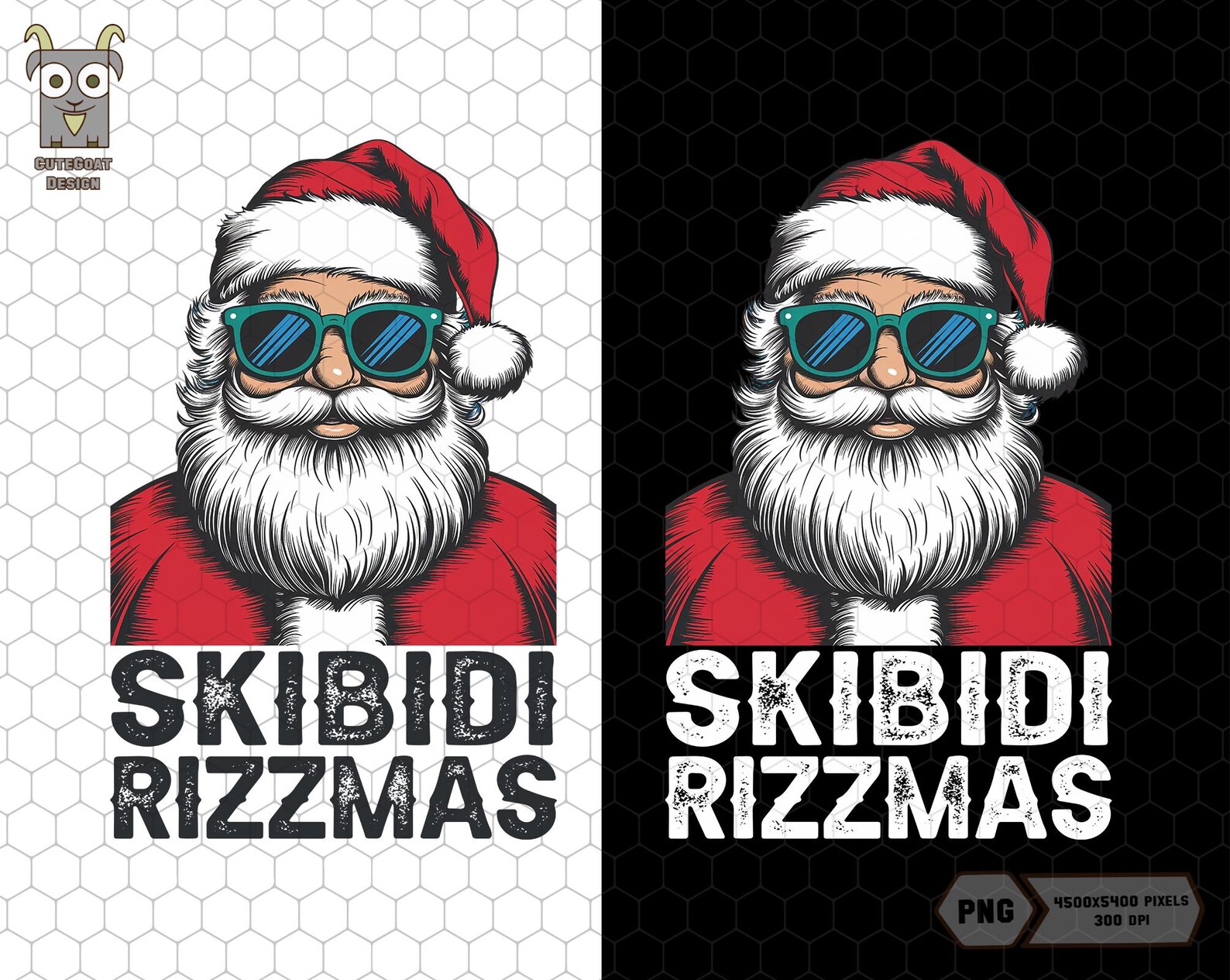 Skibidi Rizzmas Png, Merry Rizzmas Png, Santa Bruh Weihnachten Png ...
