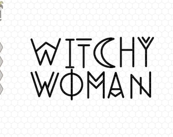 Witchy Woman Svg, Halloween Mom Svg, Spooky Svg, Magic Items Svg, Funny Quotes Svg, Witch Svg, Witchy Quote Svg, Trendy Halloween Svg