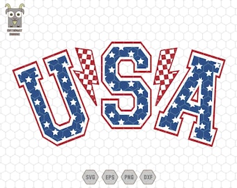 EE.UU. Svg Png, 4 de julio Svg, EE.UU. Varsity Svg, América Svg, Patriótico Svg, Bandera de América Png, Día de la Independencia Svg, Libertad Svg, Bandera de EE.UU.