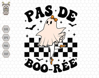 Pas De Boo-ree Png, Ghost Ballet Dancer Png, Halloween Dance Teacher ...