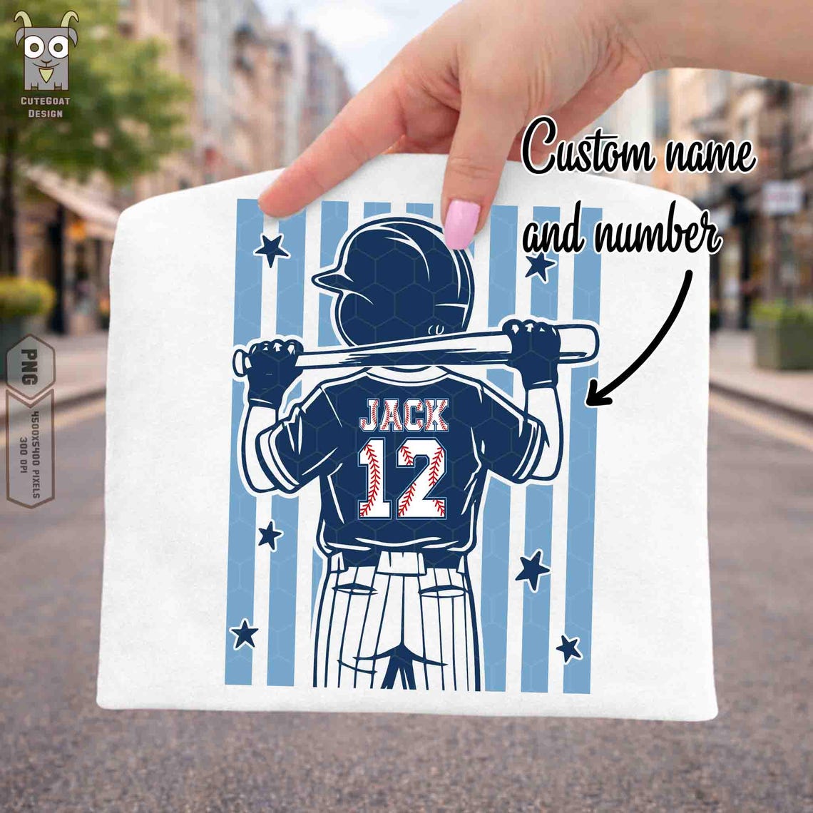 Personalized Baseball Png, Custom Baseball Name, Custom Number Png ...