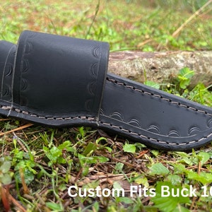 Buck 102 Custom Leather Sheath