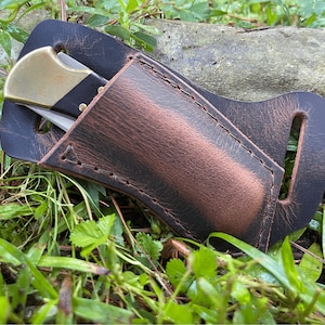Crazy Horse Knife Sheath for Buck 110, Buck 112, Old Timer 70T, Uncle Henry LB7