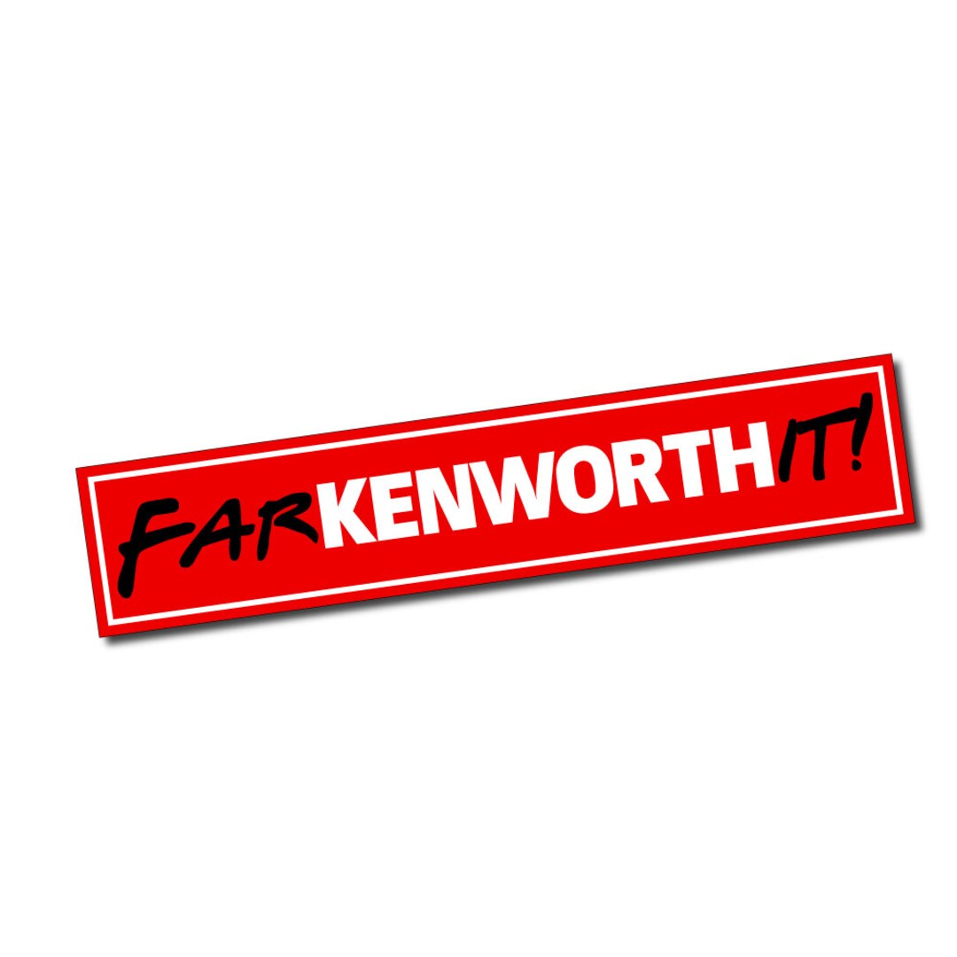 Farkenworthit Sticker Decal Vinyl Funny Truck Rig Ute 4x4 Diesel