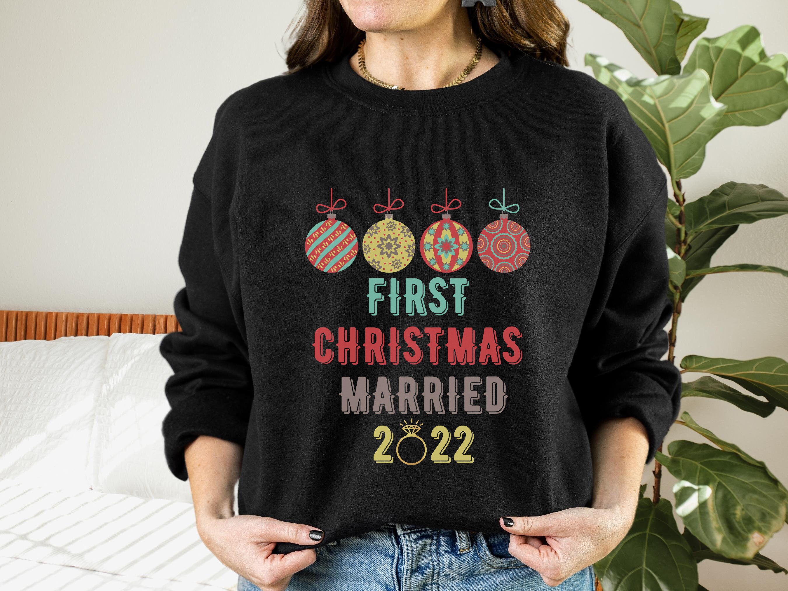 First Christmas Married Sweater - Etsy