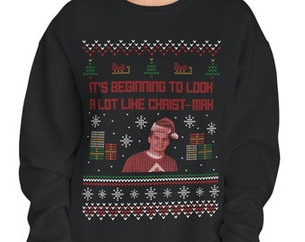 Max Verstappen Ugly Christmas Sweater Unisex NuBlend® Crewneck Sweatshirt, racing, motorsport, gift for f1 fans, formula one, f1 merch