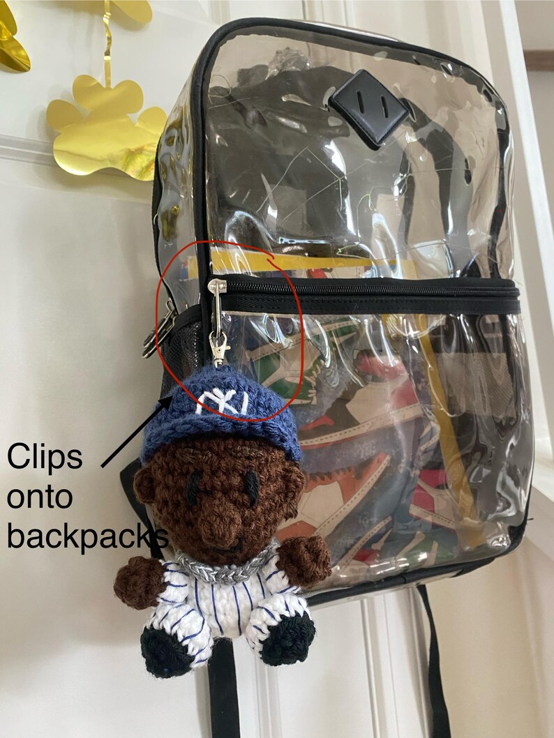 Mini amigurumi Vincent Trocheck Crocheted Doll, NYR, gift for her, gift for him, gift for Valentine’s Day, gift for hockey fans, handmade image 9