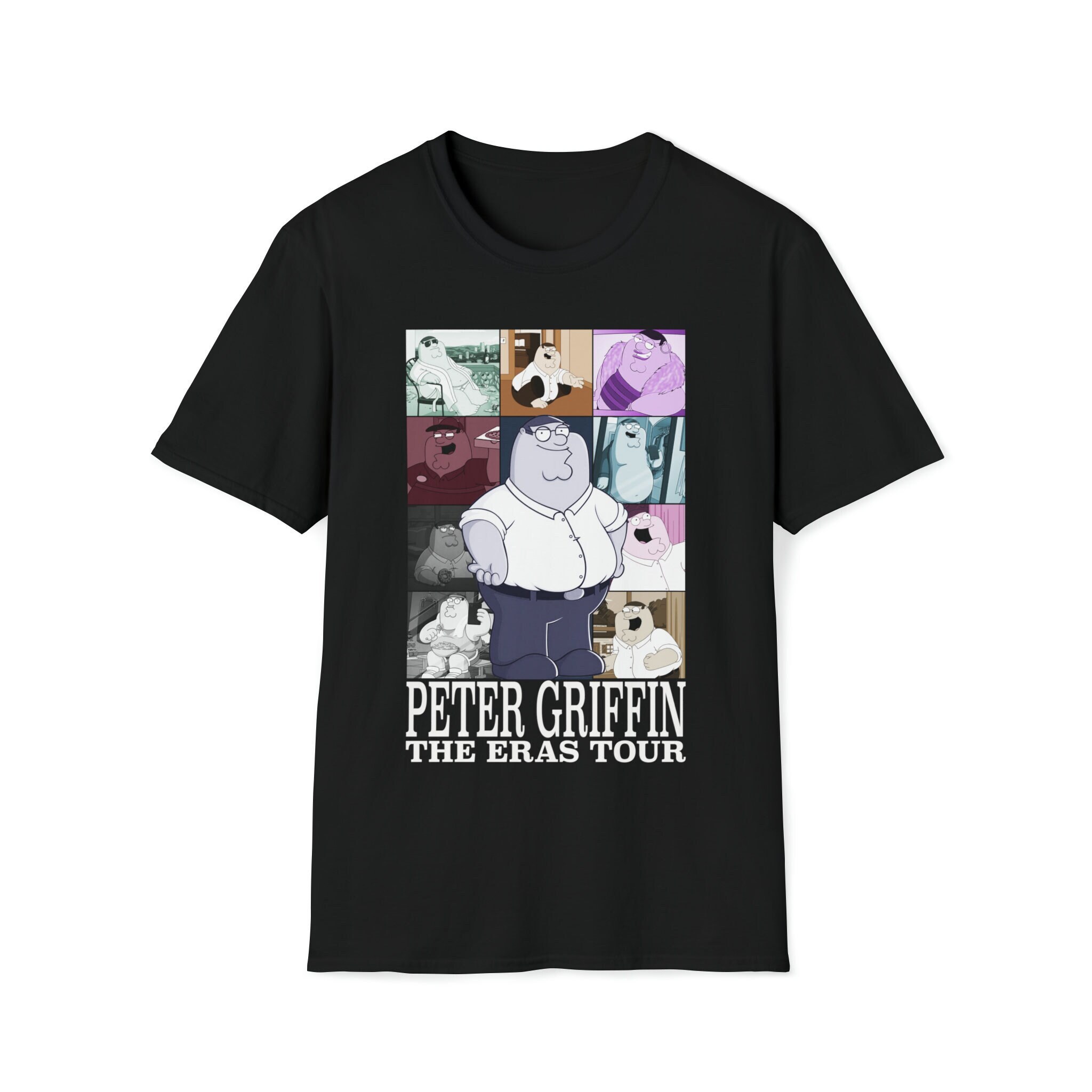 Peter Griffin the Eras Tour Unisex Softstyle T shirt Gift for Him Gift for Her Gift for Family Guy Fans Family Guy Comedy Tv Show Etsy Canada
