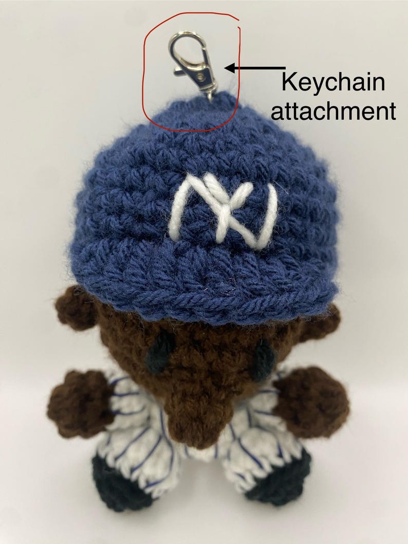 Mini amigurumi Vincent Trocheck Crocheted Doll, NYR, gift for her, gift for him, gift for Valentine’s Day, gift for hockey fans, handmade image 8