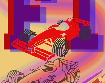 F1 Digital Print