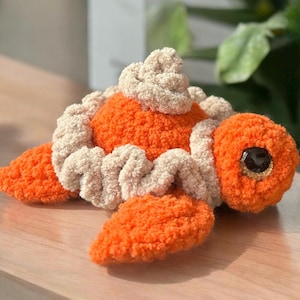 Crochet Pumpkin Pie Turtle Pattern