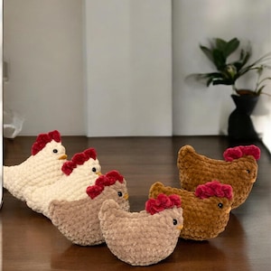 No sew* Crochet Pattern for Sue the Hen