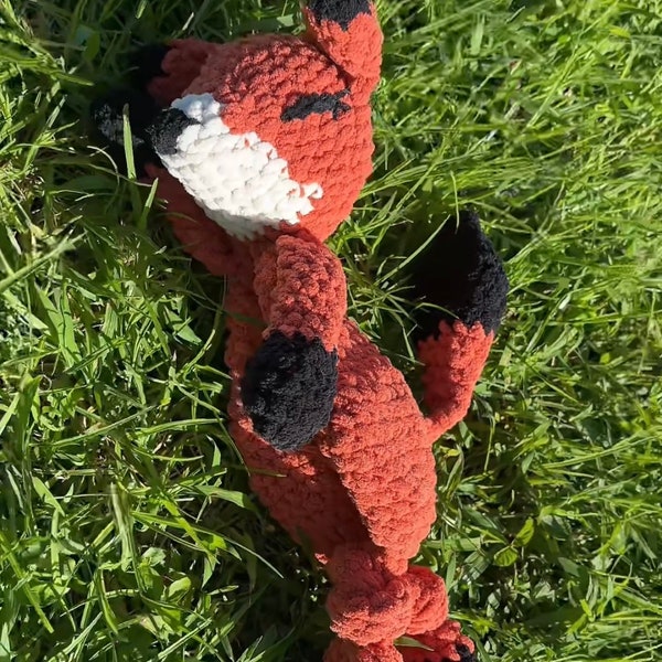 Fox Snuggler Crochet Pattern