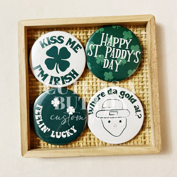 St Patrick's Day Pin - Etsy