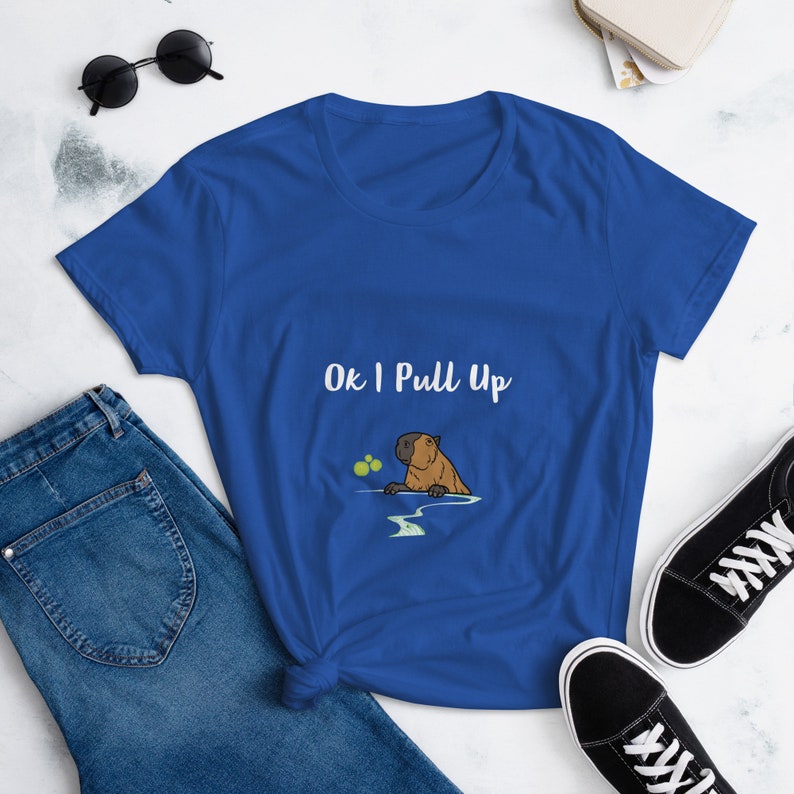 Capybara Shirt Meme Shirt Ok I Pull up Capybara Gift Funny - Etsy