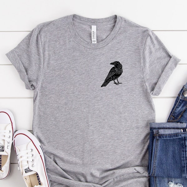 Crow Shirt - Etsy