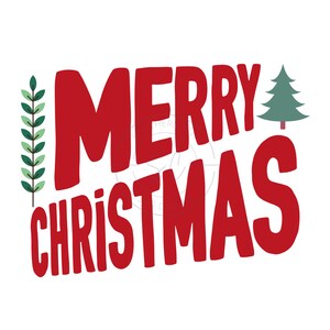 Merry Christmas SVG - SVG/PNG design - Christmas svg