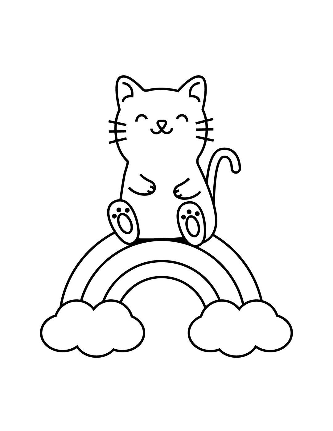 10 Printable Pages of Cats for Coloring Fun - Etsy 10 Printable Pages of Cats for Coloring Fun - Etsy