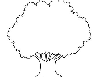 5 printable coloring pages of trees for coloring