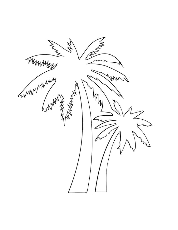 20+ Printable Tree Coloring Page