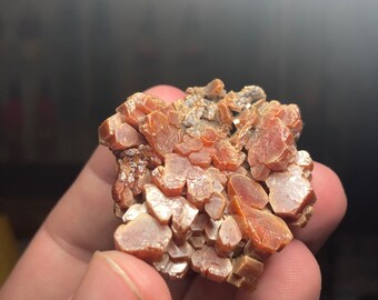 Vanadinite Cluster From Morocco