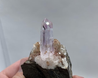 Amethyst Quartz On Matrix From Goboboseb Namibia