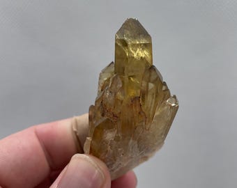 Citrine Kundalini Quartz From Zambia